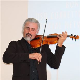 Domani sera in concerto un violino e due fisarmoniche